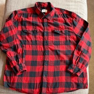 American Eagle Buffalo Plaid Men's Shirt, XXL